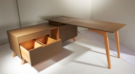 JORDAN Lacke | Meisterstück – funktionaler Schreibtisch